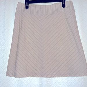Isabella De Marco petite linen/ cotton blend skirt